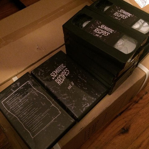 SEMIOTIC RECIPES  -  VHS Compilation Series VOL II (CCR-056)