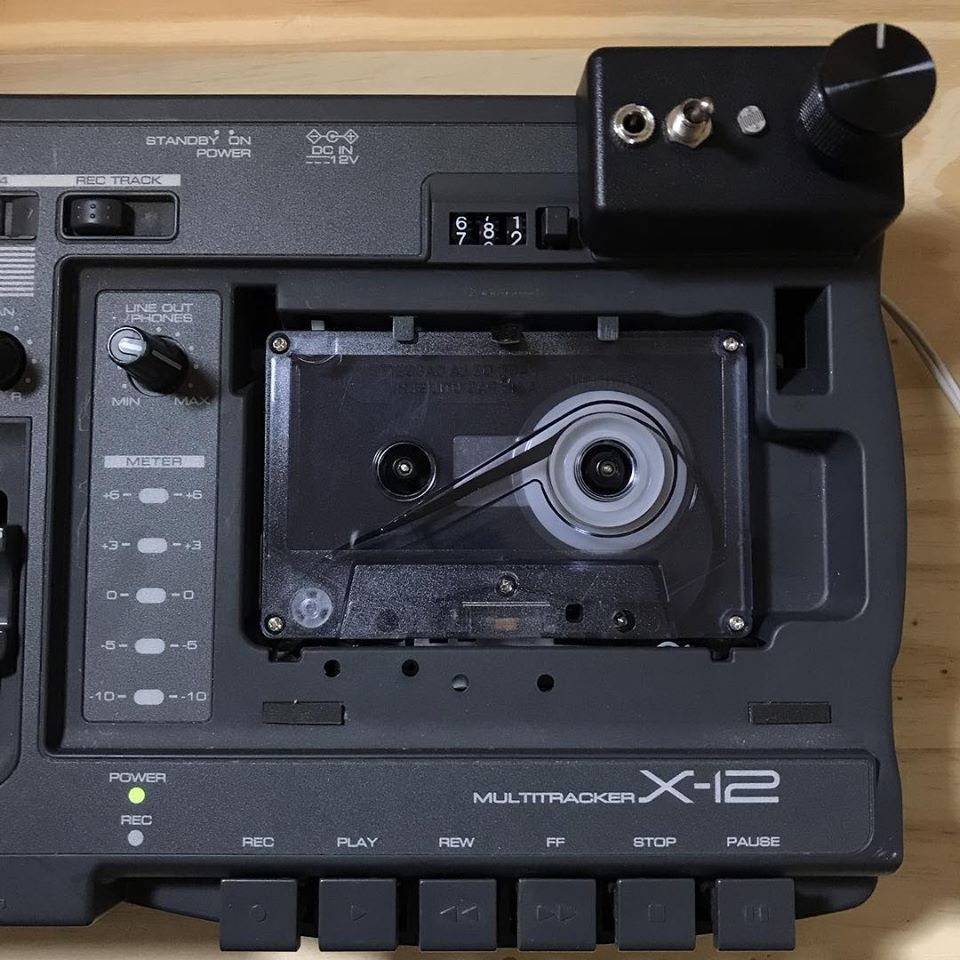 Fostex X-18 4-track Cassette Recorder w/ Speed Modifications