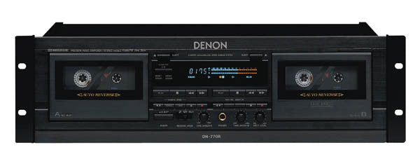 Denon DN-770r Dual Cassette Deck